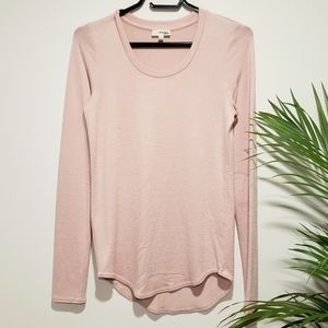 Wilfred Free Blush Pink Lightweight Sweater